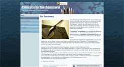 Desktop Screenshot of chinesische-tuschemalerei.de